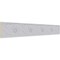 Ekena Millwork 2 1/8"H x  3/8"P x 94 1/2"L Marseille French Scroll Chair Rail MLD02X00MA - alternate 5